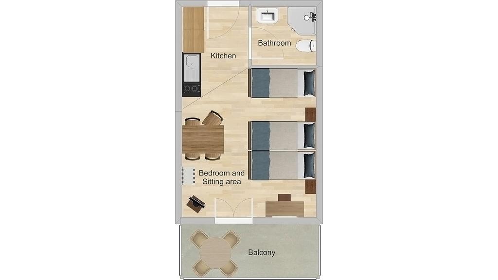 Hotel Apartments Sikia Като-Ґацеа Екстер'єр фото